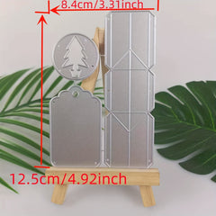 Christmas Greeting Card Metal Cutting Dies DIY Handcraft