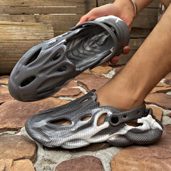 Hollow Lightweight Clogs: Non Slip Foam Runners for Sports