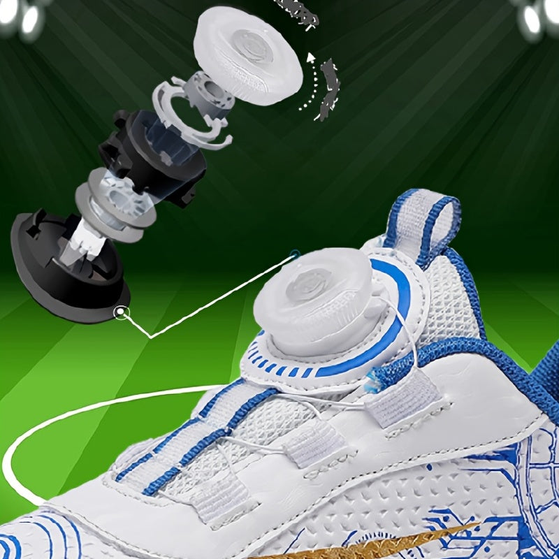 Boys TF Soccer Cleats Lightweight Athletic Shoes
