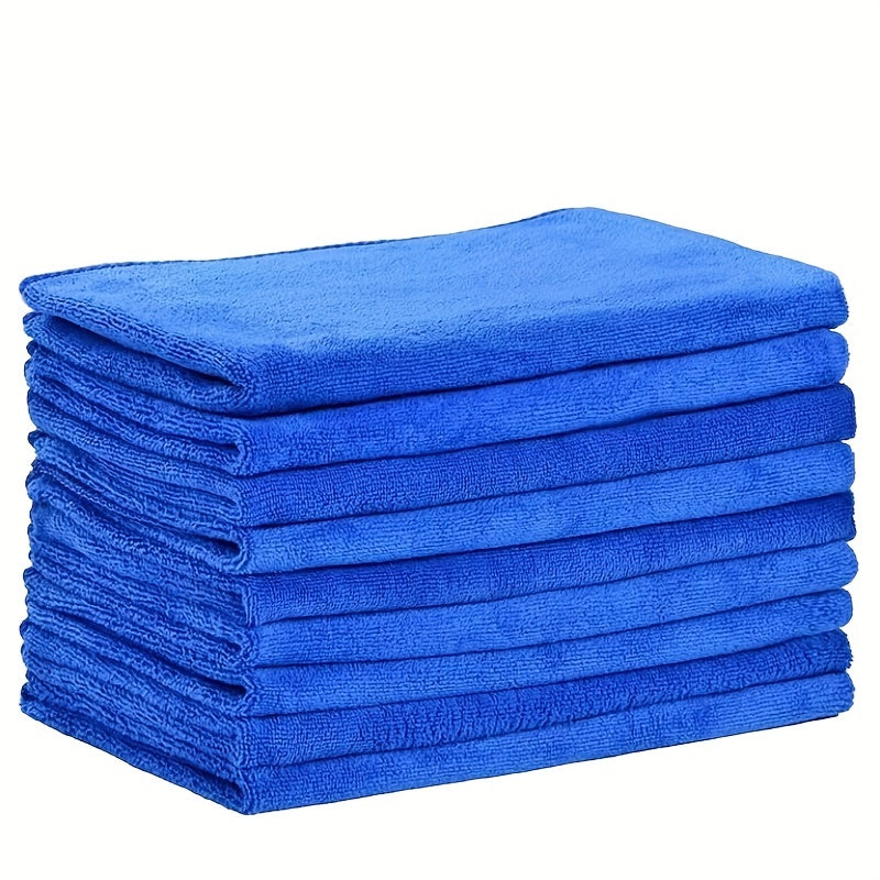 2pcs Microfiber Car Cleaning Towel Household Glass Washing