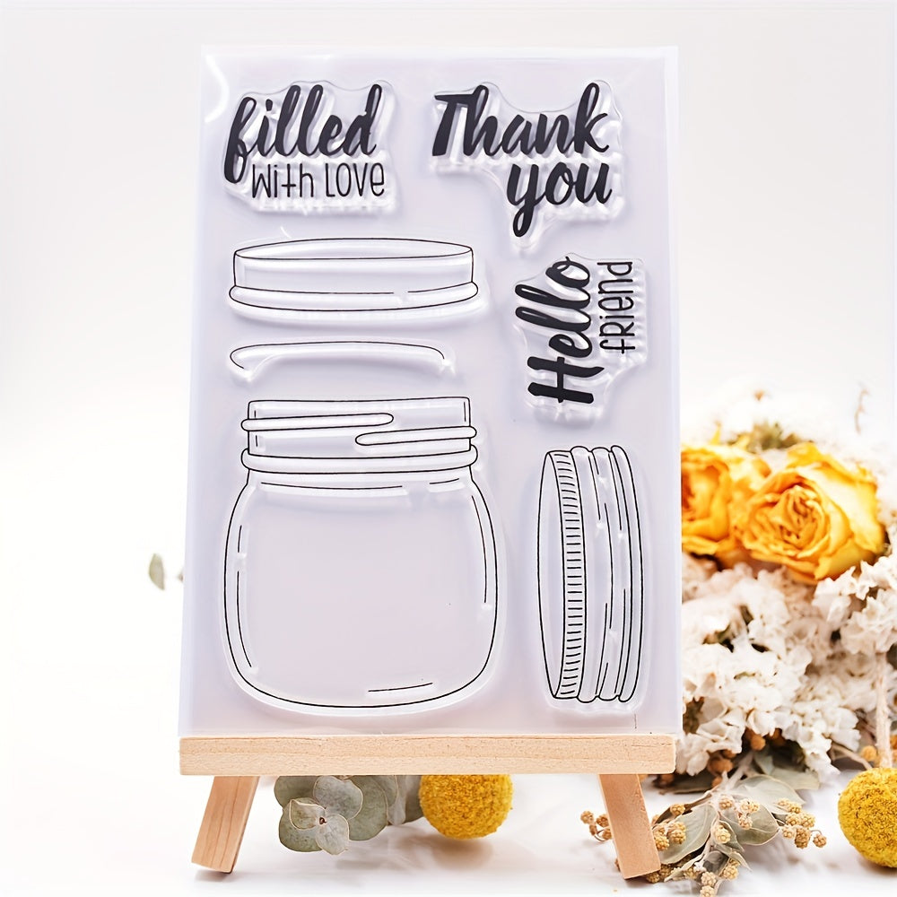 Transparent Silicone Stamp For DIY Decorative Scrapbooking