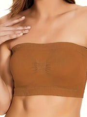 3pcs Hollow Out Bandeau Bras Stretch Everyday Lingerie