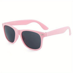 Square Sunglasses Rivet Decor Anti Glare UV400