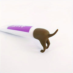 Dog Butt Toothpaste Topper Funny Gift