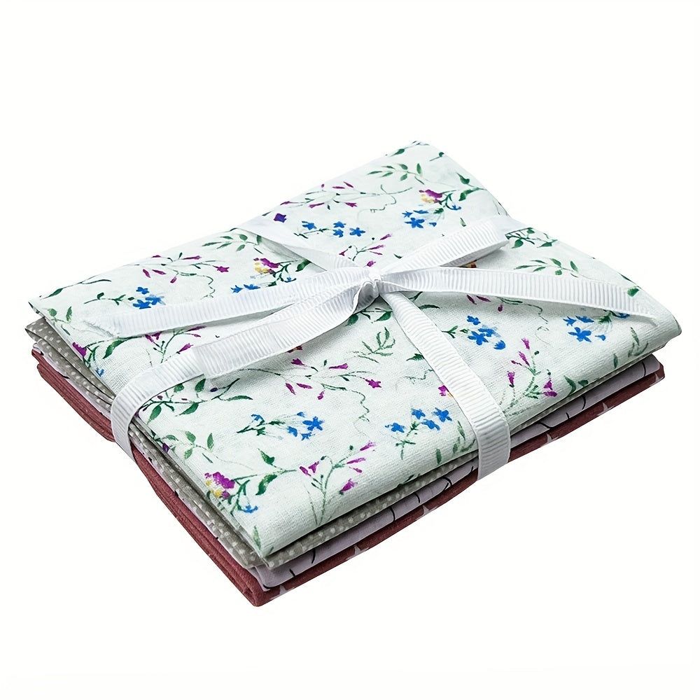 4pcs Cotton Fabric Craft Sewing Supplies DIY Quilting Sewing