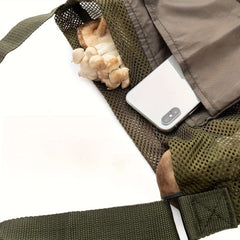 Portable Picking And Foraging Bag Small Mushroom Storage Mesh Bag Handbag