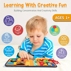 Felt Learning Board for Early Education & Training