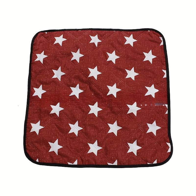 Chiffon Fleece Camping Seat Cushion with Aluminum Film - Heat Insulation