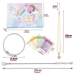 DIY Jewelry Making Kit 162pcs Women's Bracelet Necklace Girls' Jewelry Accessori