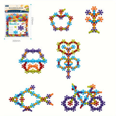 150pcs 3D Heart Shaped Building Blocks Kids' Educational Puzzle Stacking Blocks