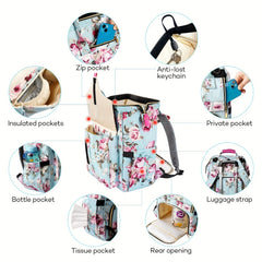 Camouflage Mommy Bag Backpack Large Capacity Diaper Bag