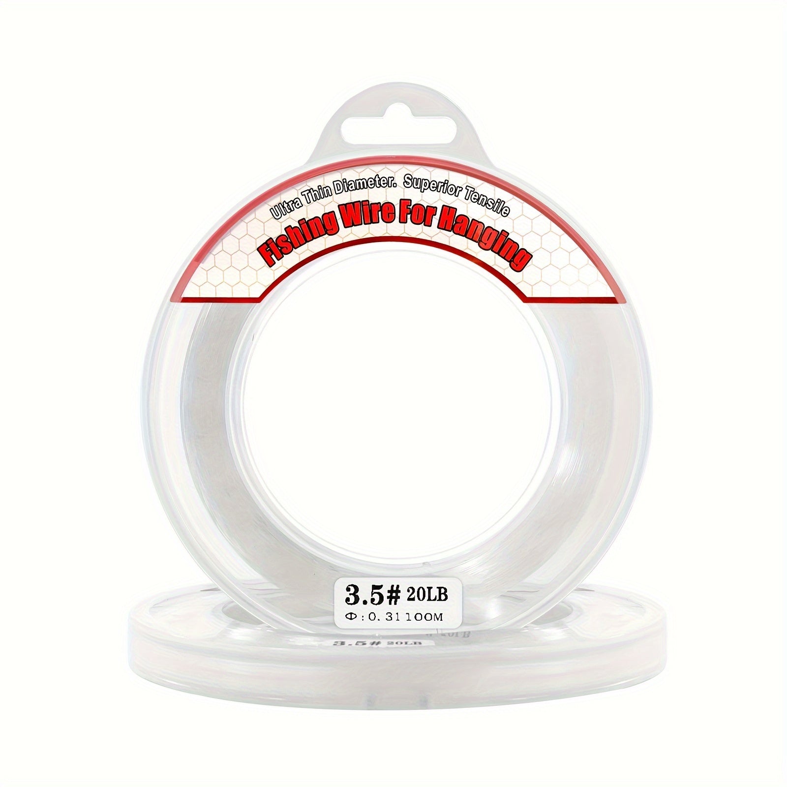 Clear Fishing Wire Monofilament Line 97m Strong Nylon String Supports 68KG