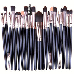 20-Piece Pro Eye Makeup Brush Set for Flawless Looks