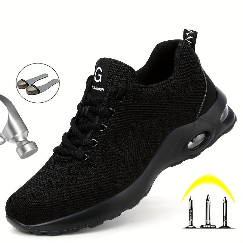 Unisex Puncture Proof Anti-Smash Safety Shoes