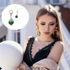 40pcs Crystal Keychain Pendant Key Ring Bag Accessory Necklace Charm