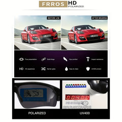 FRROS Polarized UV400 Protection Sunglasses Model 9510