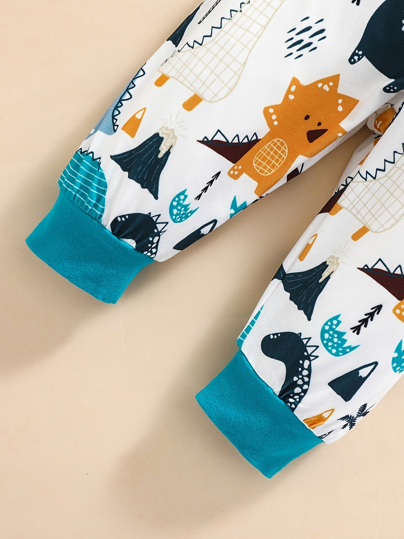 Baby Boys Dino Print Sweatshirt & Pant Set
