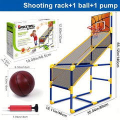 Kids Basketball Hoop Set Adjustable Height Indoor Outdoor Sports Toy