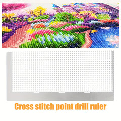 DIY Diamond Painting Net Ruler Point Drill Tool