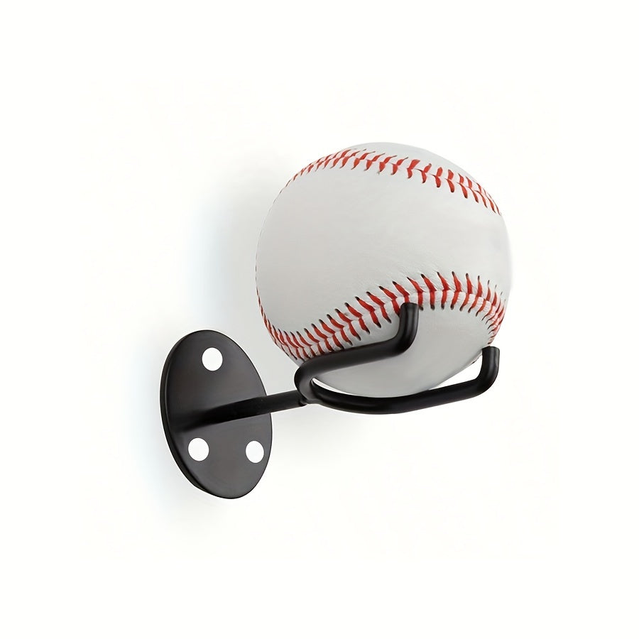 Wall Mounted Baseball Storage Rack Household Ball Display Rack