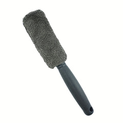 Portable Car Wash Brush Plastic Handle Wheel Cleaning Tool
