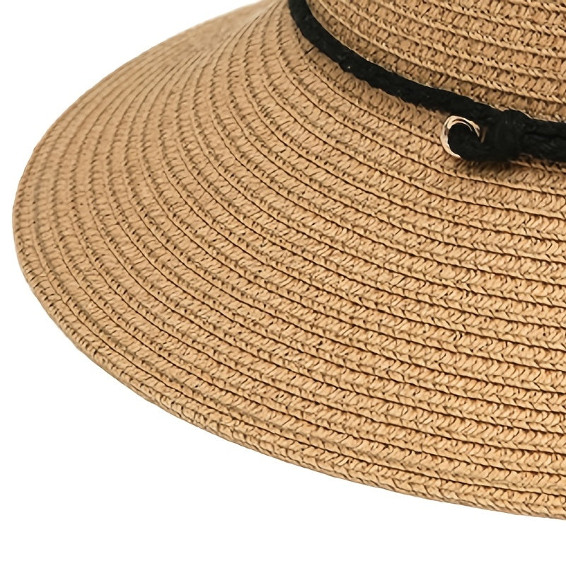 Outdoor Sun Shade Straw Hat For Men And Women