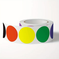 500pcs Colorful Dot Stickers Round Classification Sealing Stickers