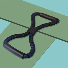 Figure 8 Fitness Puller Tension Rope for Shoulder Back Body Shaping