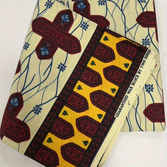 1pc 100 Cotton Ankara Fabric African Ethnic Batik Printed Fabric