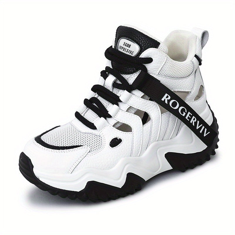 Women's High Top Sports Sandals Casual Hollow Outdoor Shoes