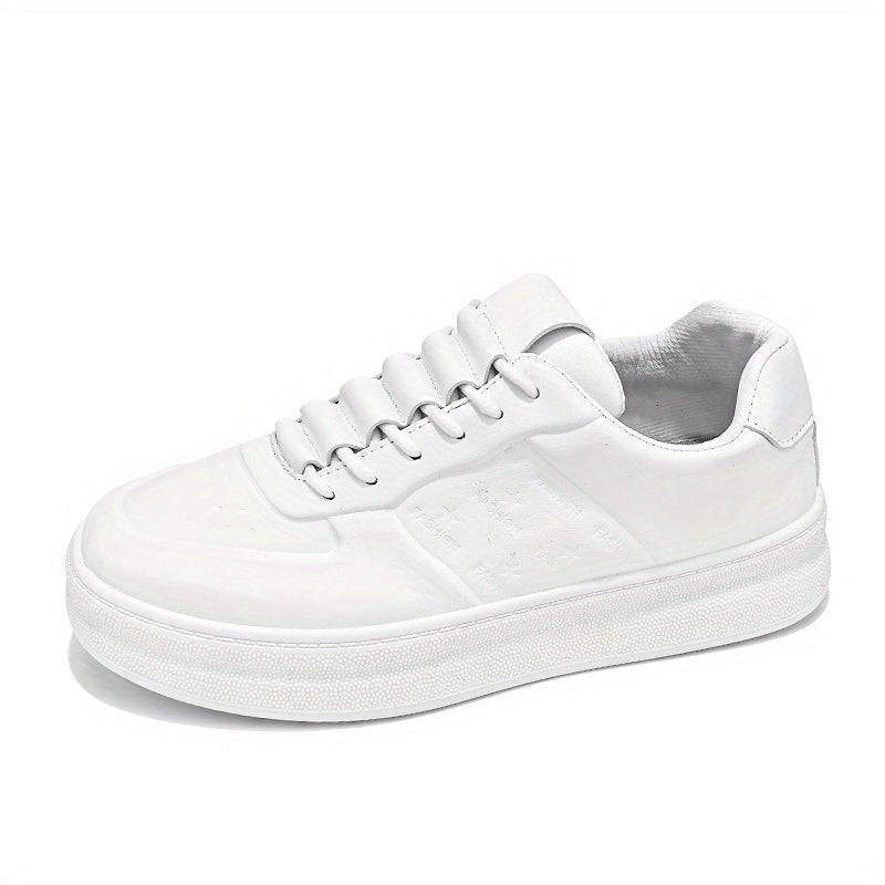 Men's Platform Skate Shoes Lace up Breathable
