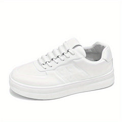Men's Platform Skate Shoes Lace up Breathable