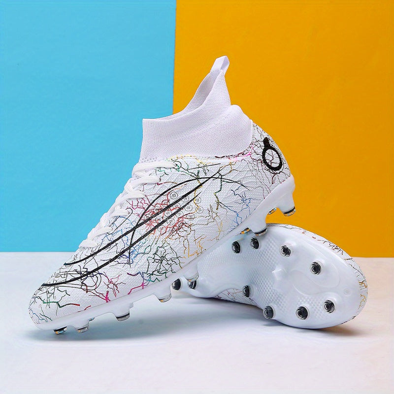 High Performance Soccer Cleats with Non Slip Turf Spikes - Unisex