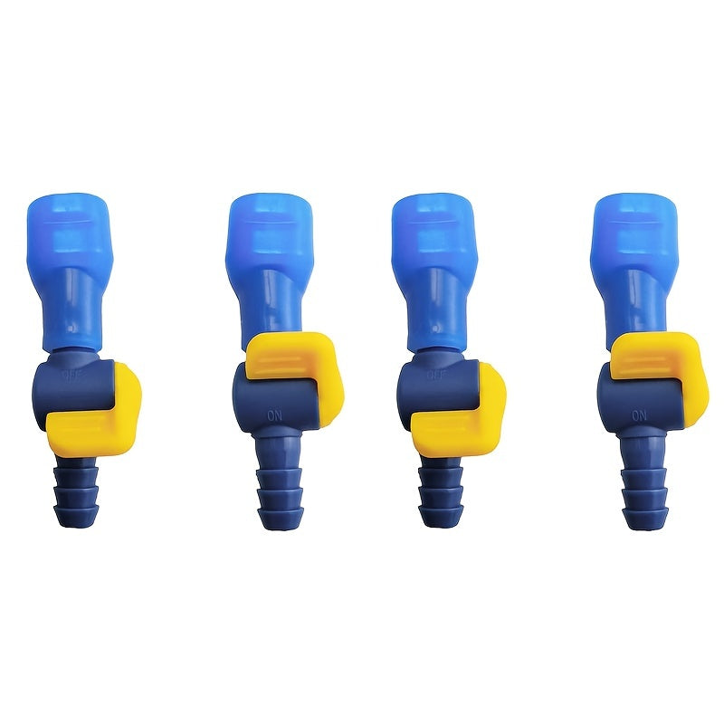 4pcs Water Bag Bite Valve Tube Nozzle Replacement for Hydration Pack Bladder