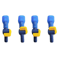 4pcs Water Bag Bite Valve Tube Nozzle Replacement for Hydration Pack Bladder