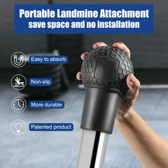 Natural Rubber Barbell Landmine Attachment Fits 2'' 5 08c