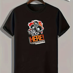 Men's Graphic T-shirt for Summer