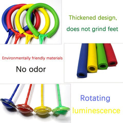 Elastic Flash Single Foot Jump Ball Cover Adult Fitness Elastic Toy