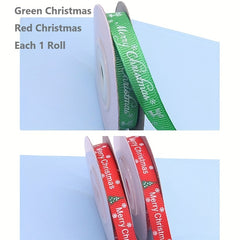 9 14 Meter Christmas Gift Packaging Ribbon Holiday Accessory