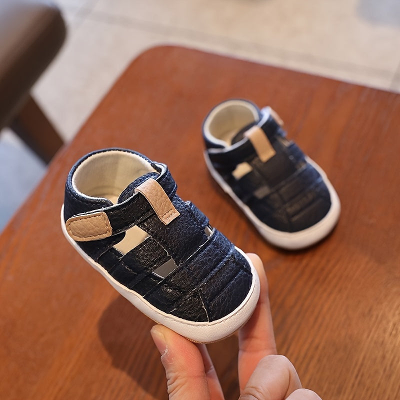 Boys' Breathable Slip-On Sandals Lightweight Anti-Slip for Indoor Outdoor