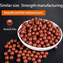 500pcs 9mm Safe Mud Ball Slingshot Practice Balls