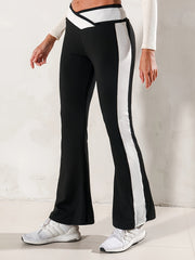 Flare Leg Pants Yoga Running Sports Bell Bottom Pants Women's Activewear