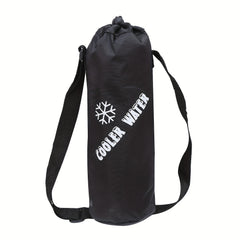 Portable Insulated Cup Cover Oxford Cloth Ice Bag Drawstring