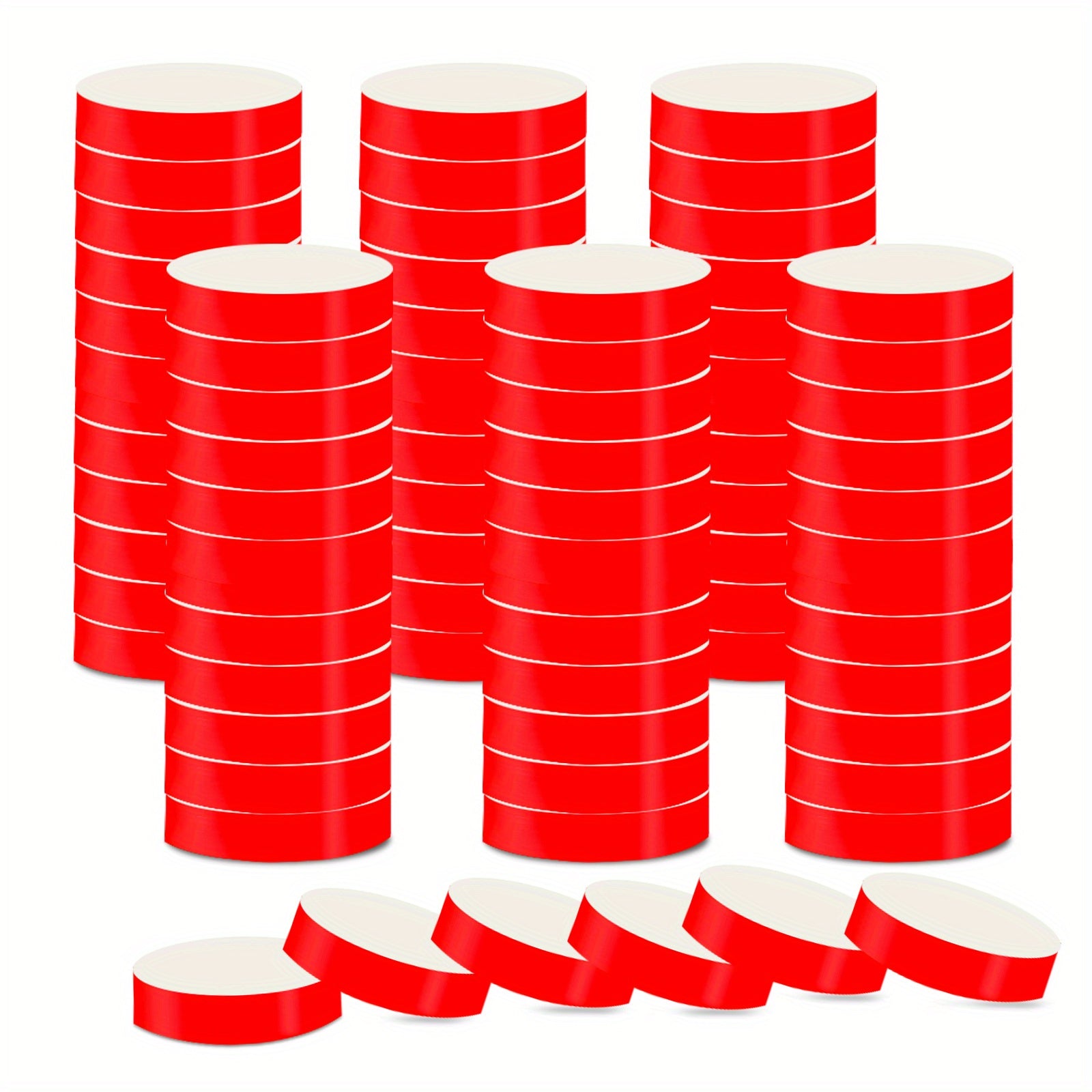 300pcs Paper Bracelets Neon Party Wristbands