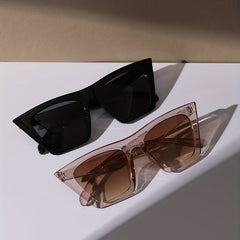2 Pairs Cat Eye Sunglasses Y2K Mod Glasses UV400