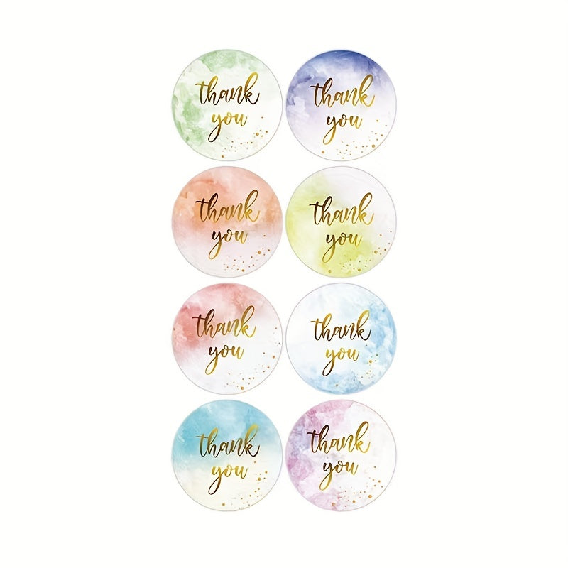 Round Seal Stickers Self-adhesive for Packaging Bag Decoration