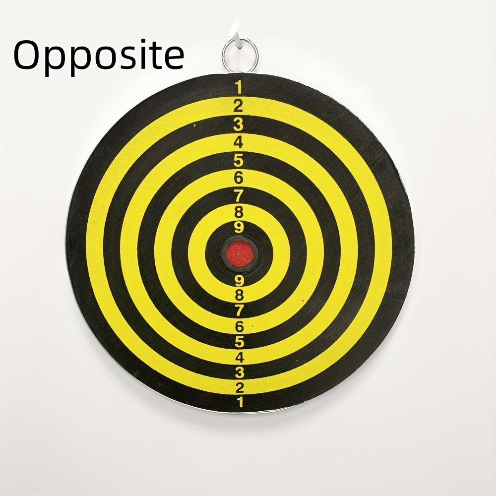 2-Sided Dart Board Set with 2 Darts