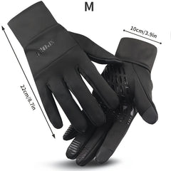 Unisex Riding & Skiing Gloves Thickened Warm Coldproof Non slip