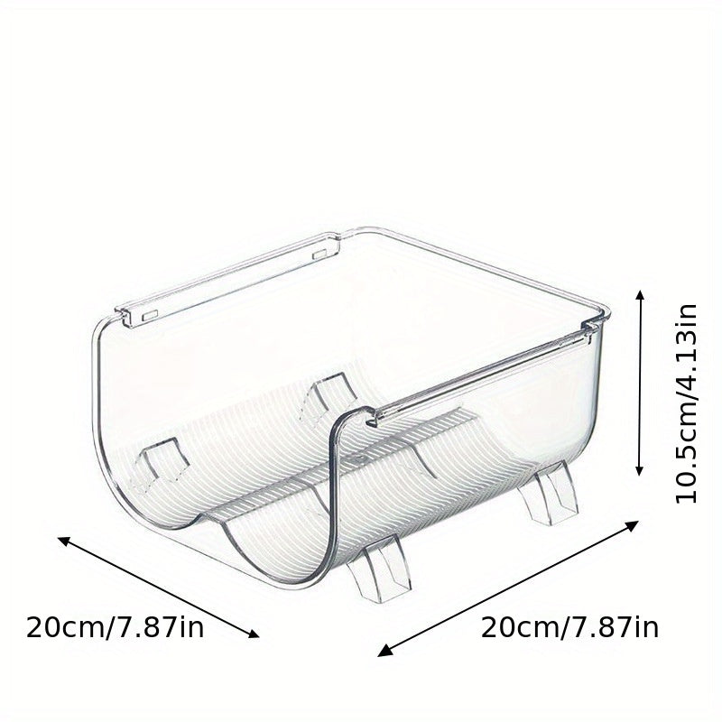 Transparent Mug Organizer for Refrigerator Kitchen