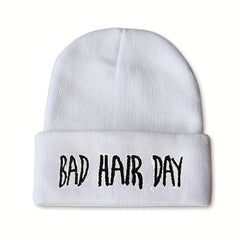 Embroidered Cold Hat Men's Winter Woolen Beanie Street Wear